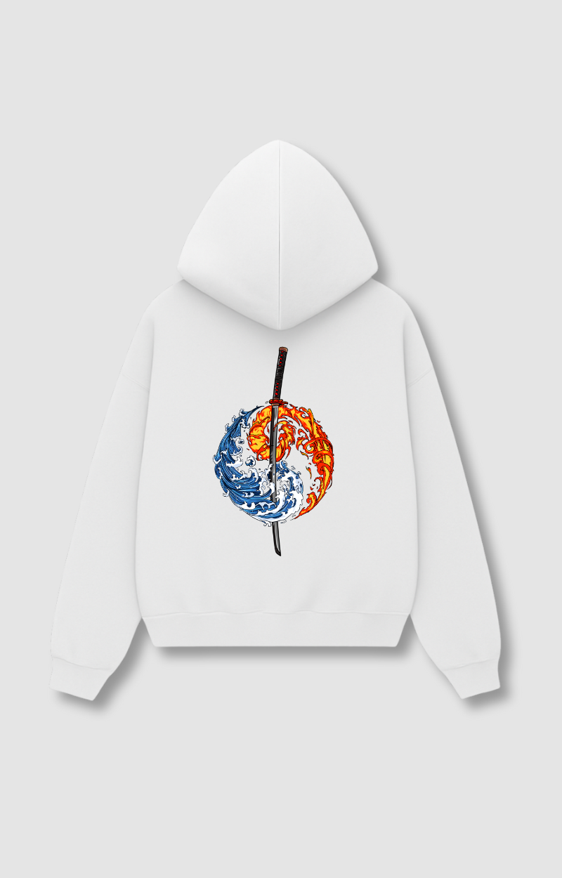 "YIN & YANG KATANA" HOODIE