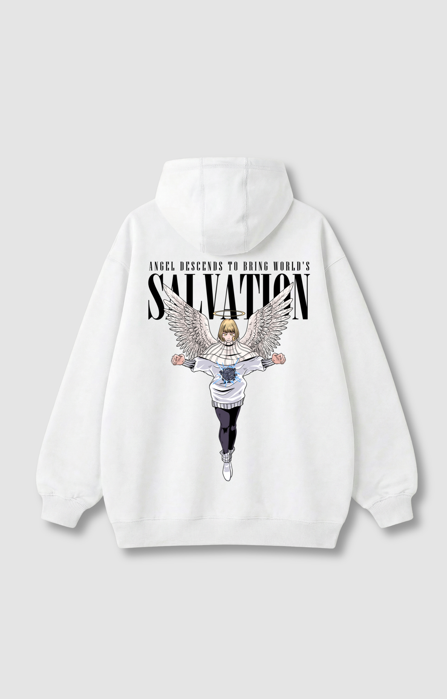 "SALVATION" OVERSIZED HOODIE