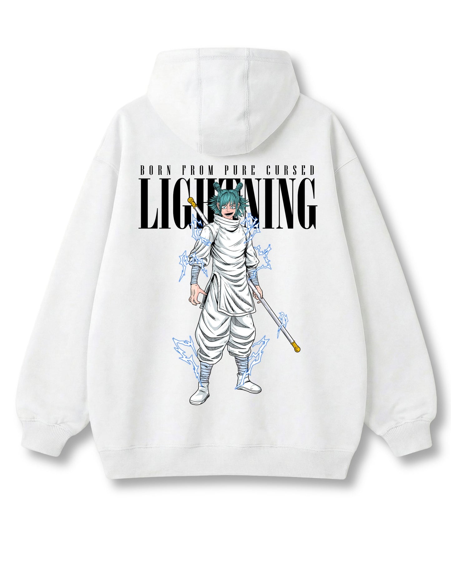 "LIGHTNING" OVERSIZED HOODIE