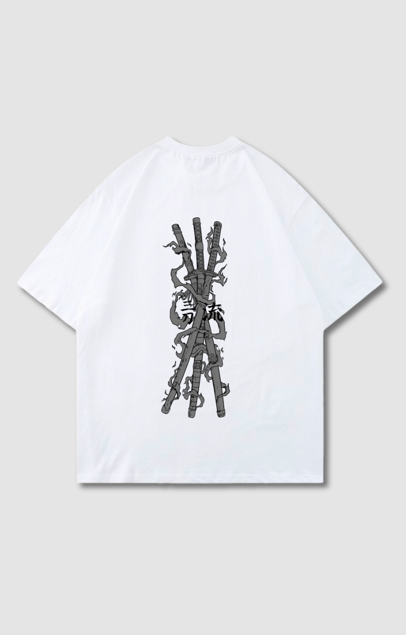 "SANTORYU" OVERSIZED SHIRT