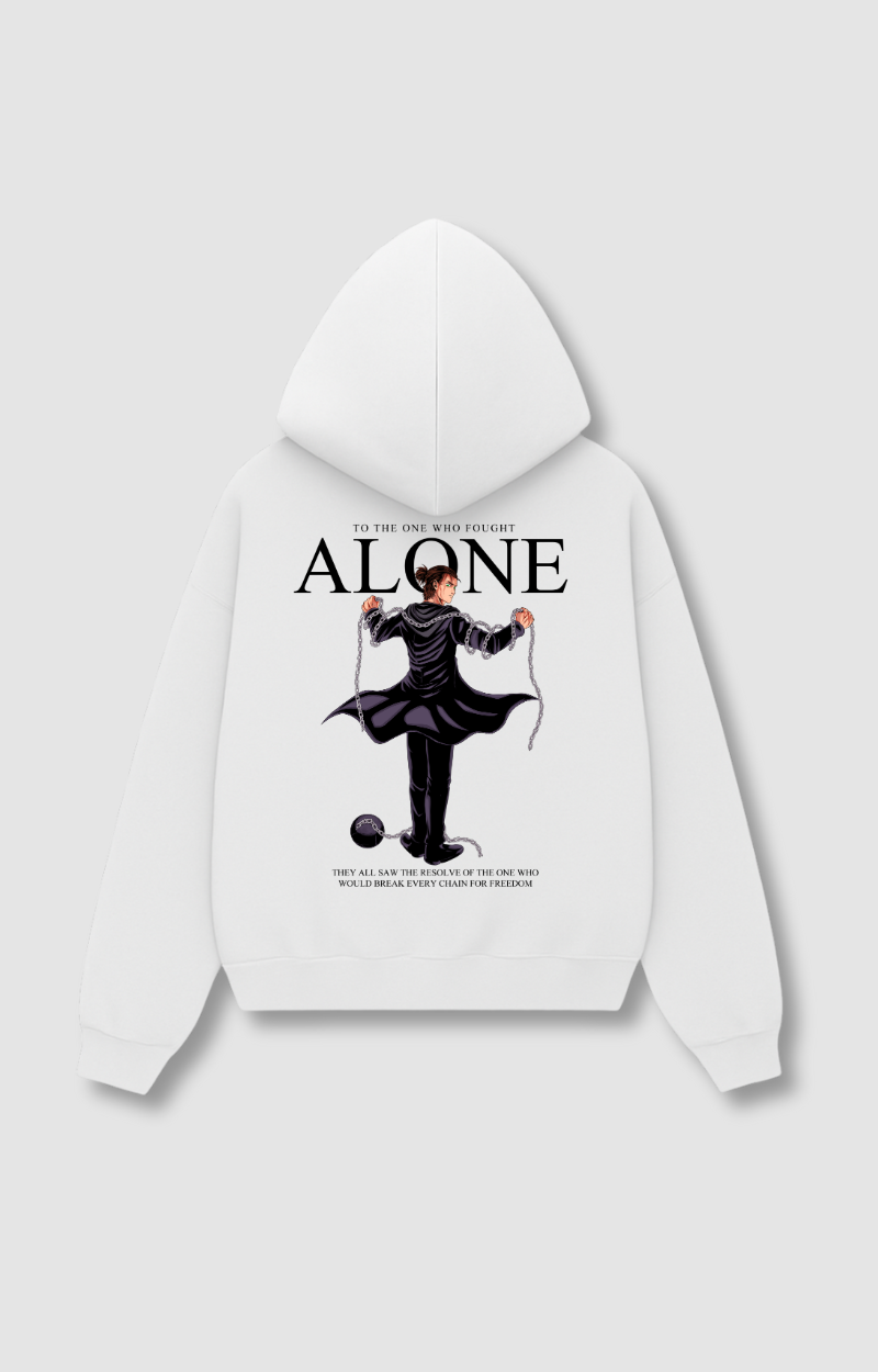 "ALONE" HOODIE