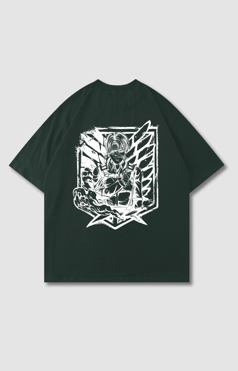 "SALUTE" OVERSIZED SHIRT