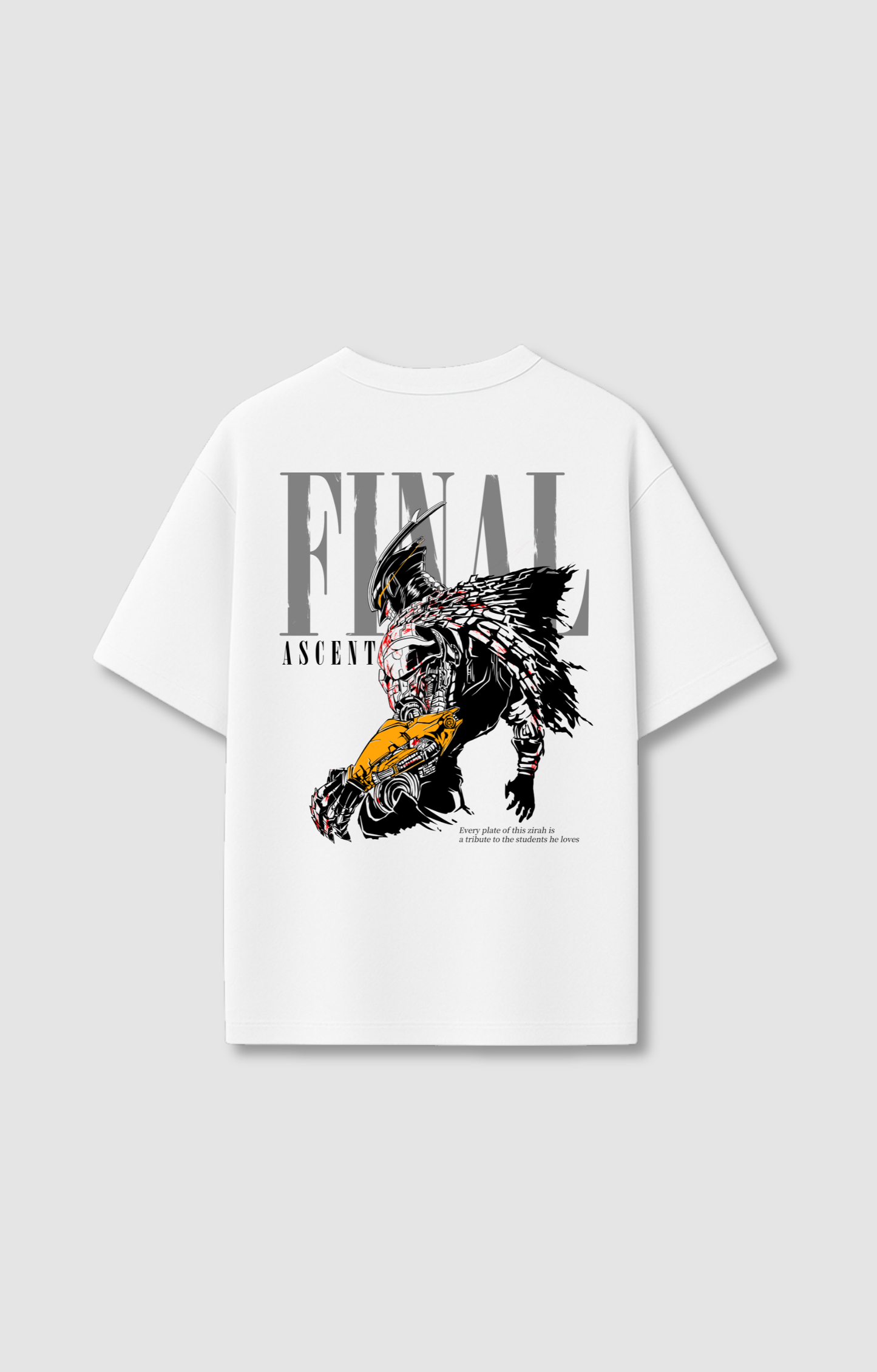 "FINAL ASCENT" OVERSIZED SHIRT