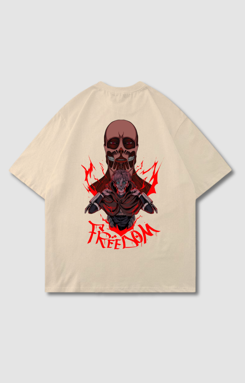 "FREEDOM V3" OVERSIZED SHIRT