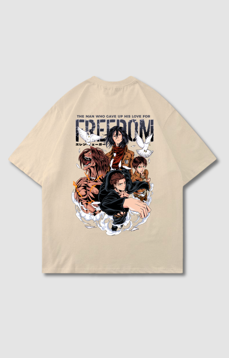 "FREEDOM V1" OVERSIZED SHIRT