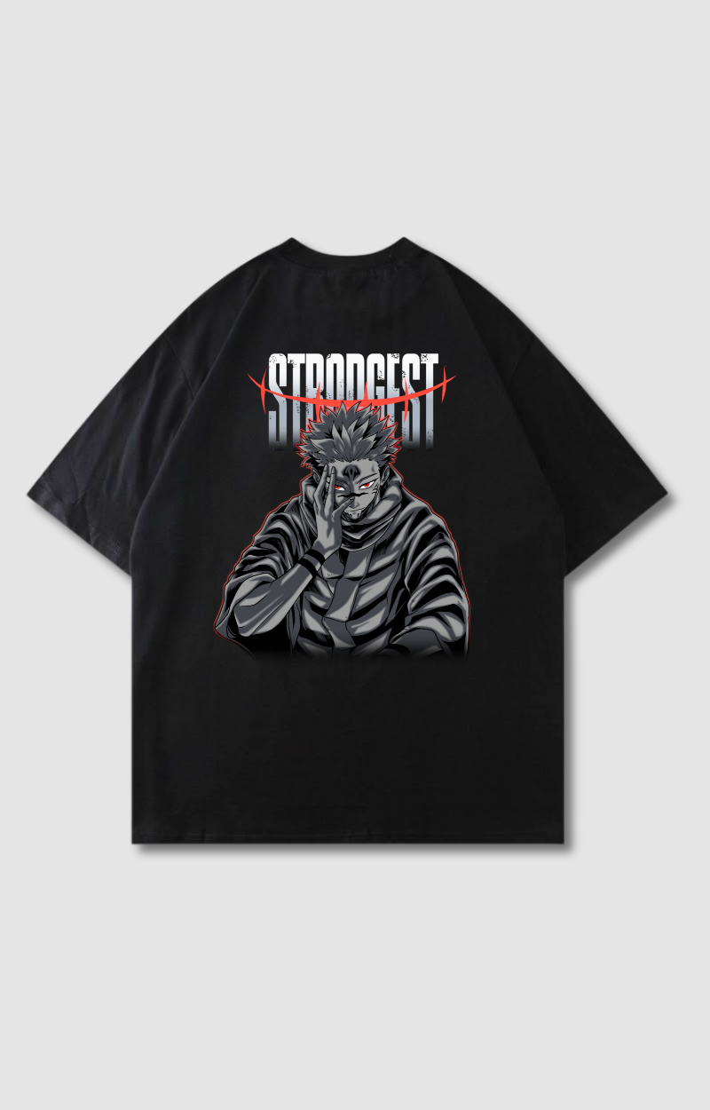 "STRONGEST" OVERSIZED TEE