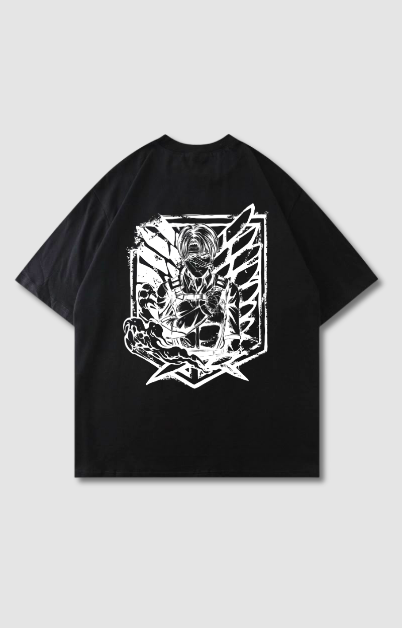 "SALUTE" OVERSIZED SHIRT
