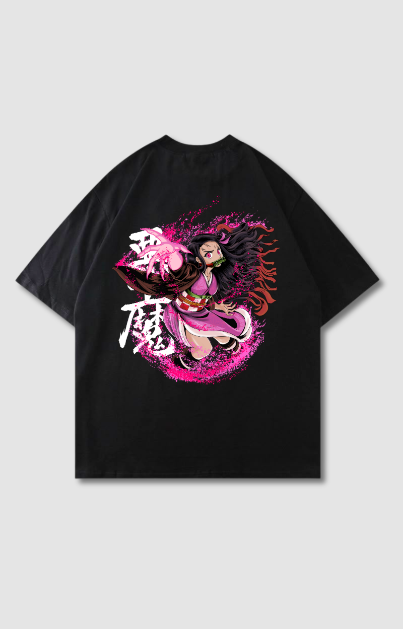 "DEMON BLOOM" OVERSIZED SHIRT