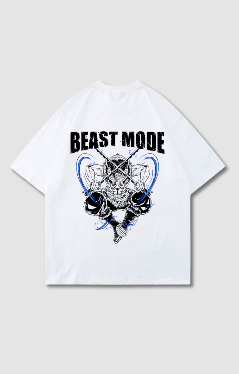 "BEAST MODE" OVERSIZED SHIRT