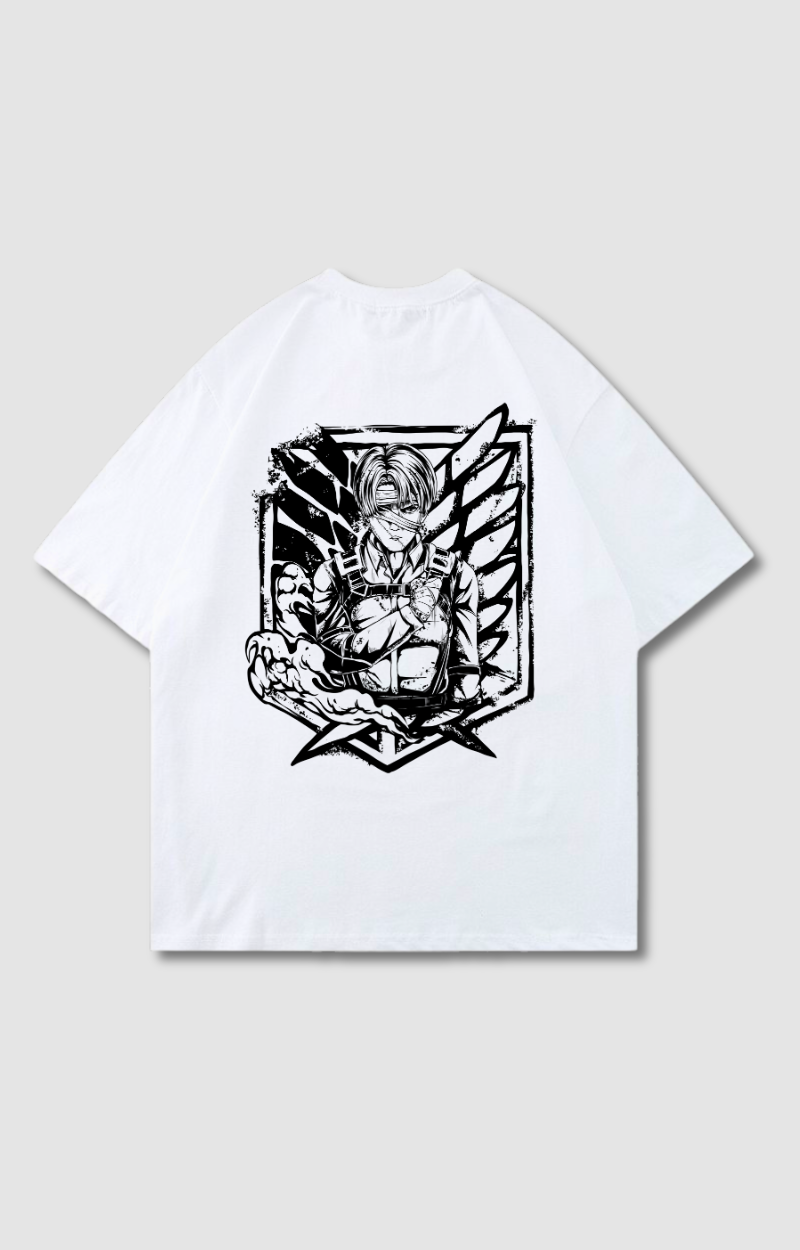 "SALUTE" OVERSIZED SHIRT