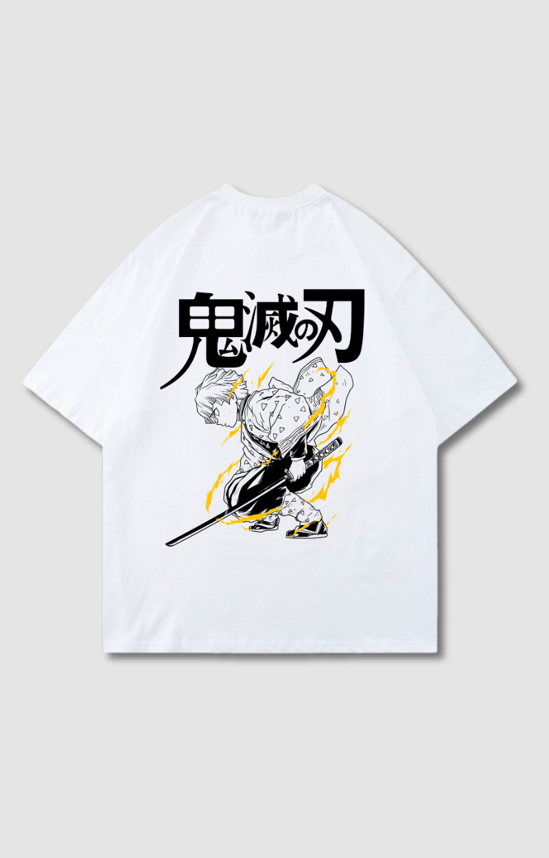 "THUNDERCLAP & FLASH" OVERSIZED SHIRT