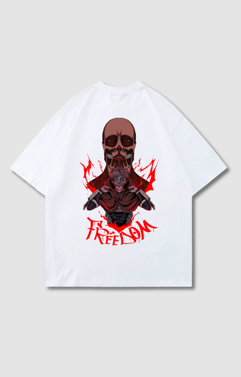 "FREEDOM V3" OVERSIZED SHIRT