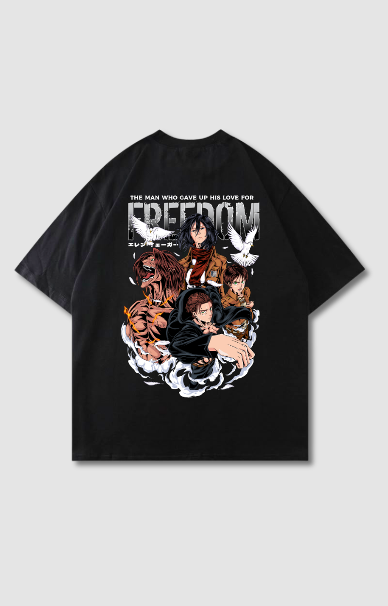 "FREEDOM V1" OVERSIZED SHIRT