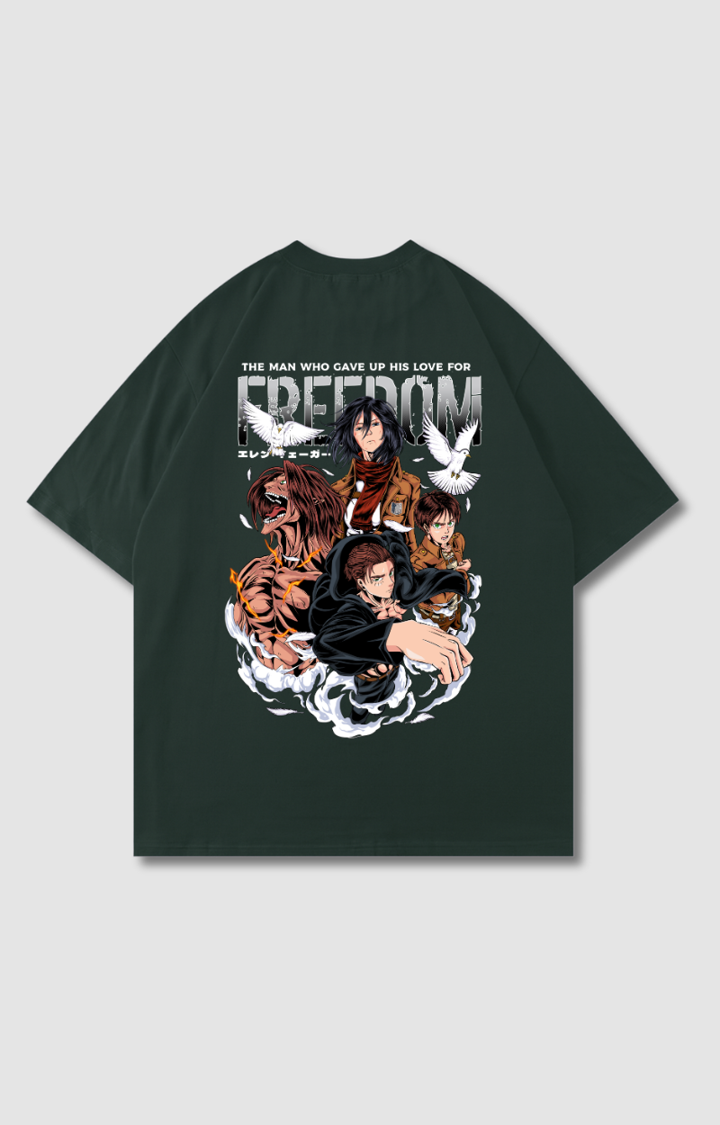 "FREEDOM V1" OVERSIZED SHIRT