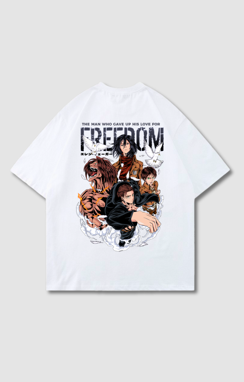 "FREEDOM V1" OVERSIZED SHIRT