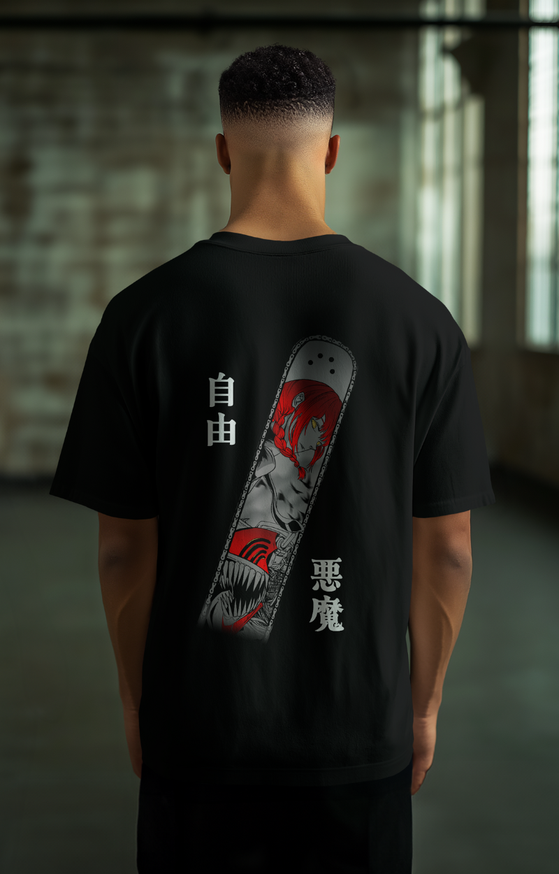 "EVIL CHAINS" OVERSIZED SHIRT