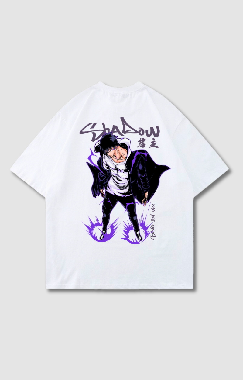 "SHADOW MONARCH" OVERSIZED SHIRT
