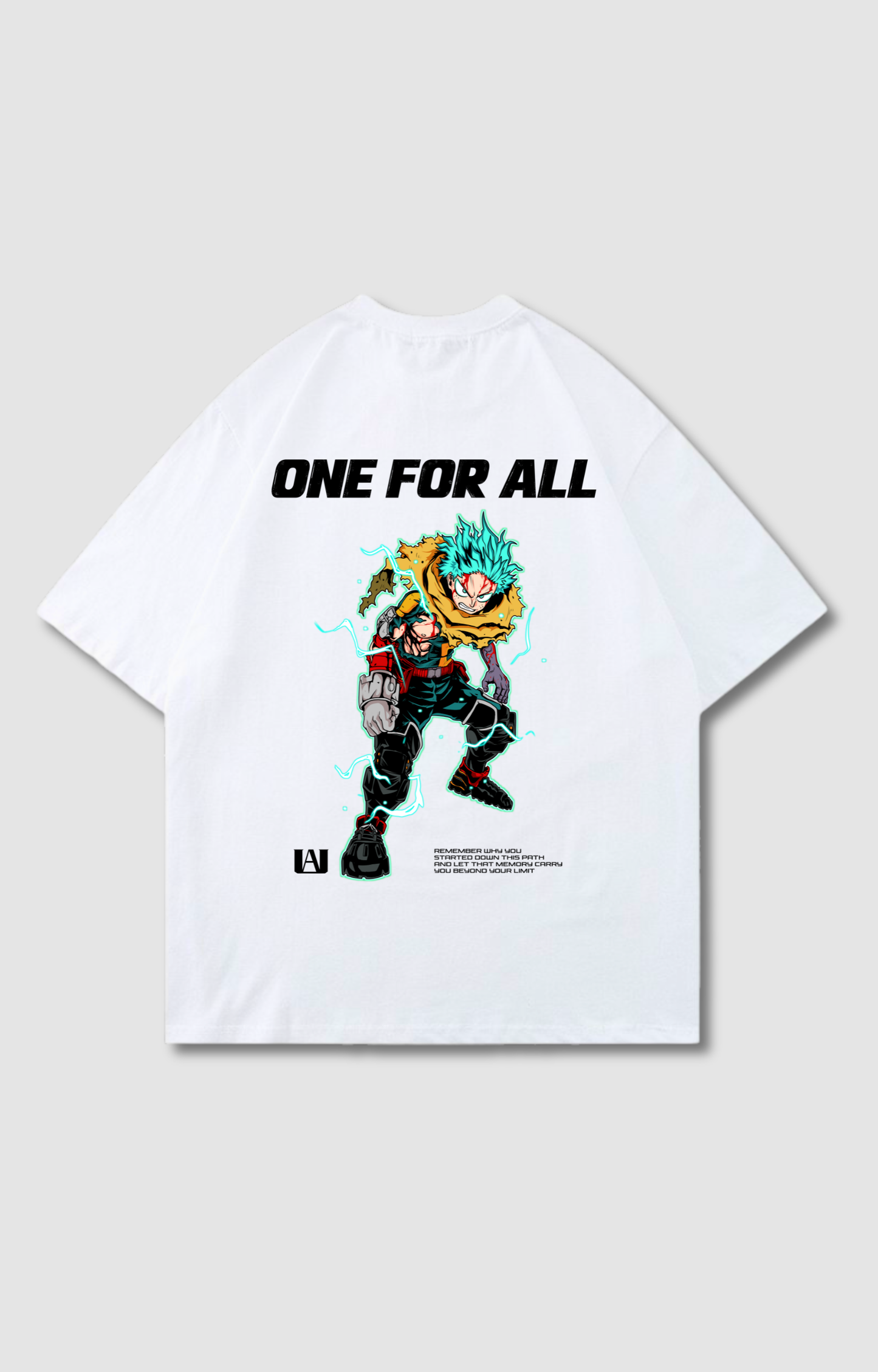 "ONE FOR ALL" OVERSIZED SHIRT