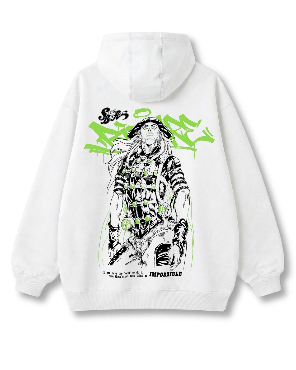 IRON WILL OVERSIZED HOODIE