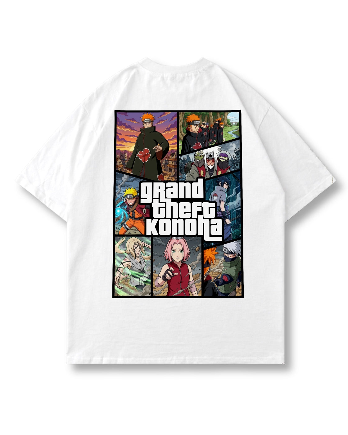 GRAND THEFT KONOHA OVERSIZED SHIRT