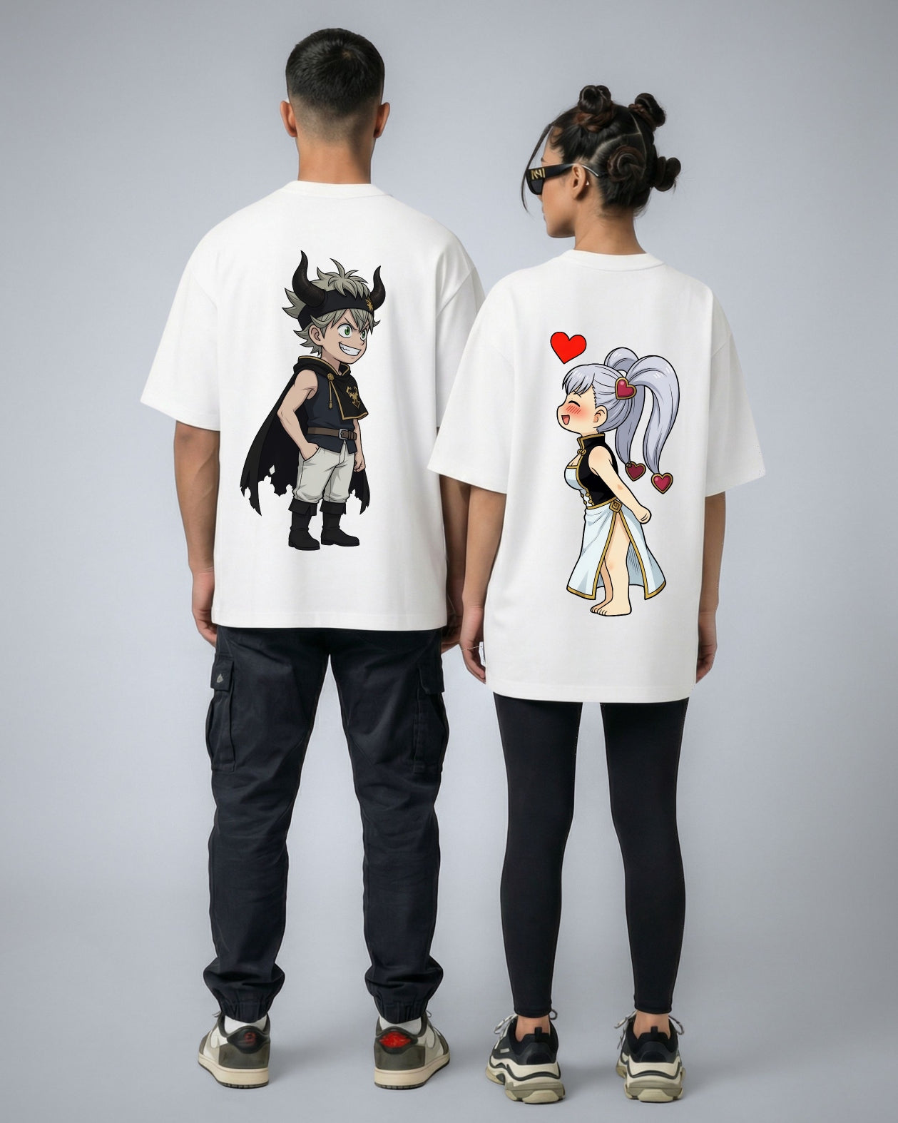 BLACK BULLS COUPLE SHIRT