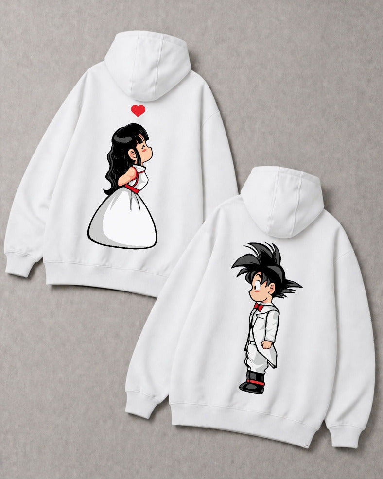 SAIYAN WEDDING COUPLE HOODIE