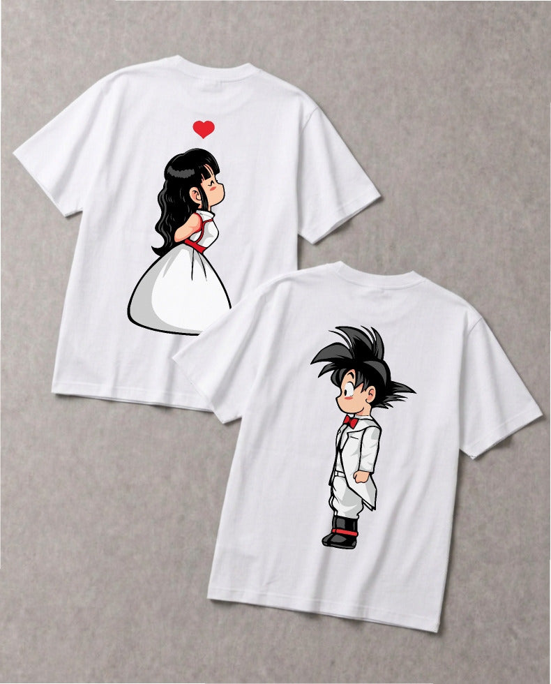 SAIYAN WEDDING COUPLE SHIRT