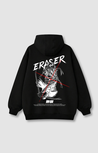 "ERASER" OVERSIZED HOODIE