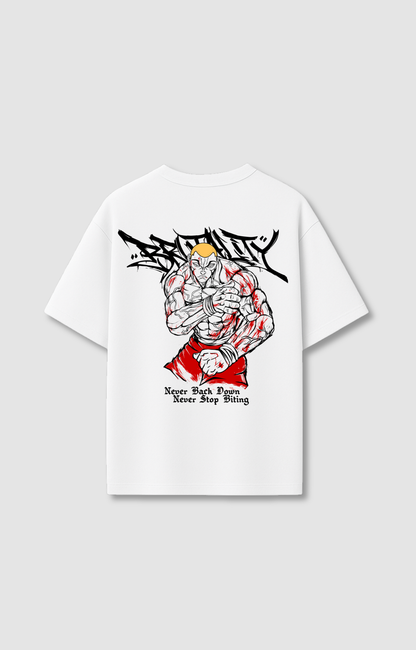 "BRUTALITY" OVERSIZED SHIRT