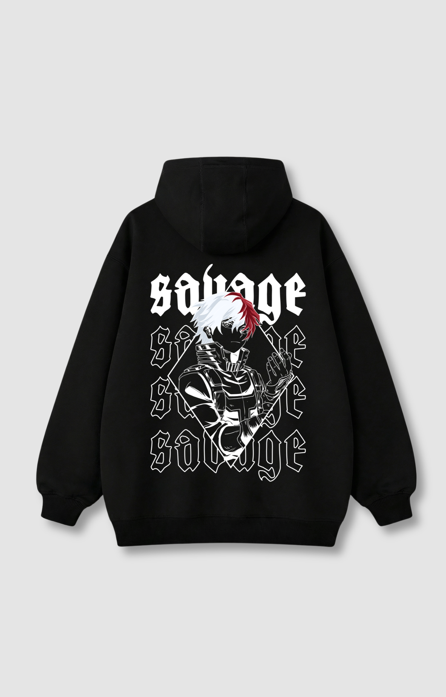 "SAVAGE" OVERSIZED HOODIE
