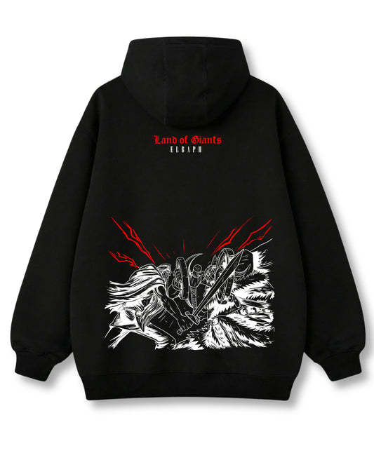 "ELBAPH" OVERSIZED HOODIE