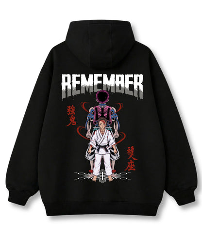 "REMEMBER" OVERSIZED HOODIE