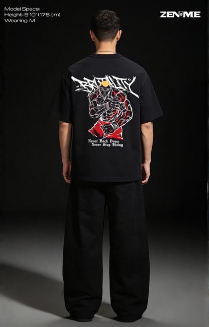 "BRUTALITY" OVERSIZED SHIRT