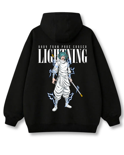 "LIGHTNING" OVERSIZED HOODIE