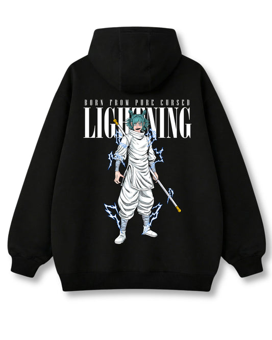 "LIGHTNING" OVERSIZED HOODIE