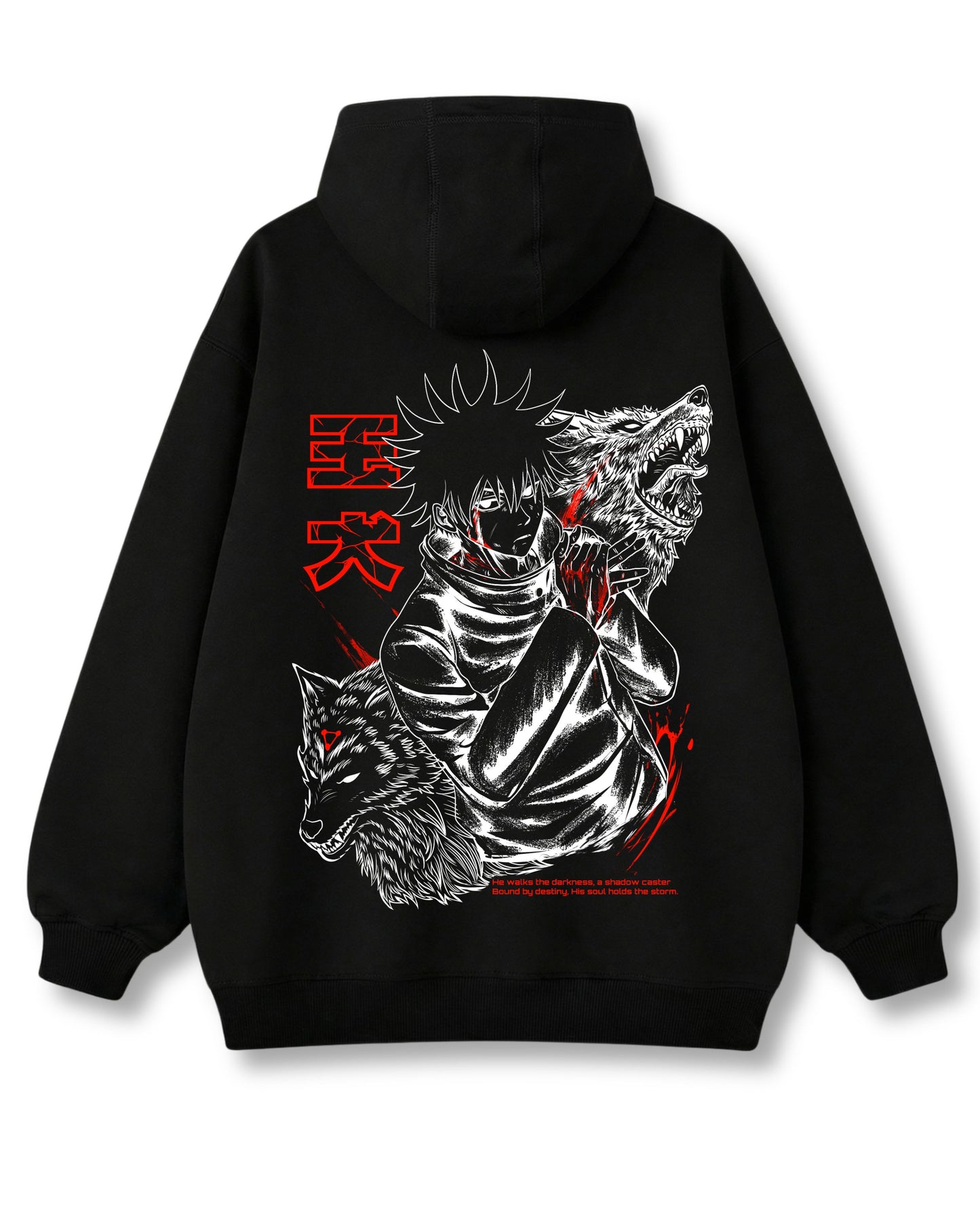 "BOUND BY DESTINY" OVERSIZED HOODIE