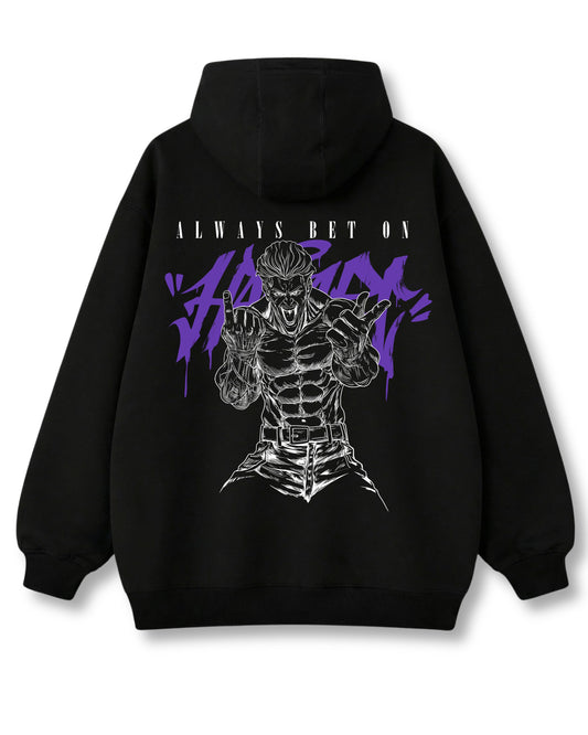 "BET ON" OVERSIZED HOODIE