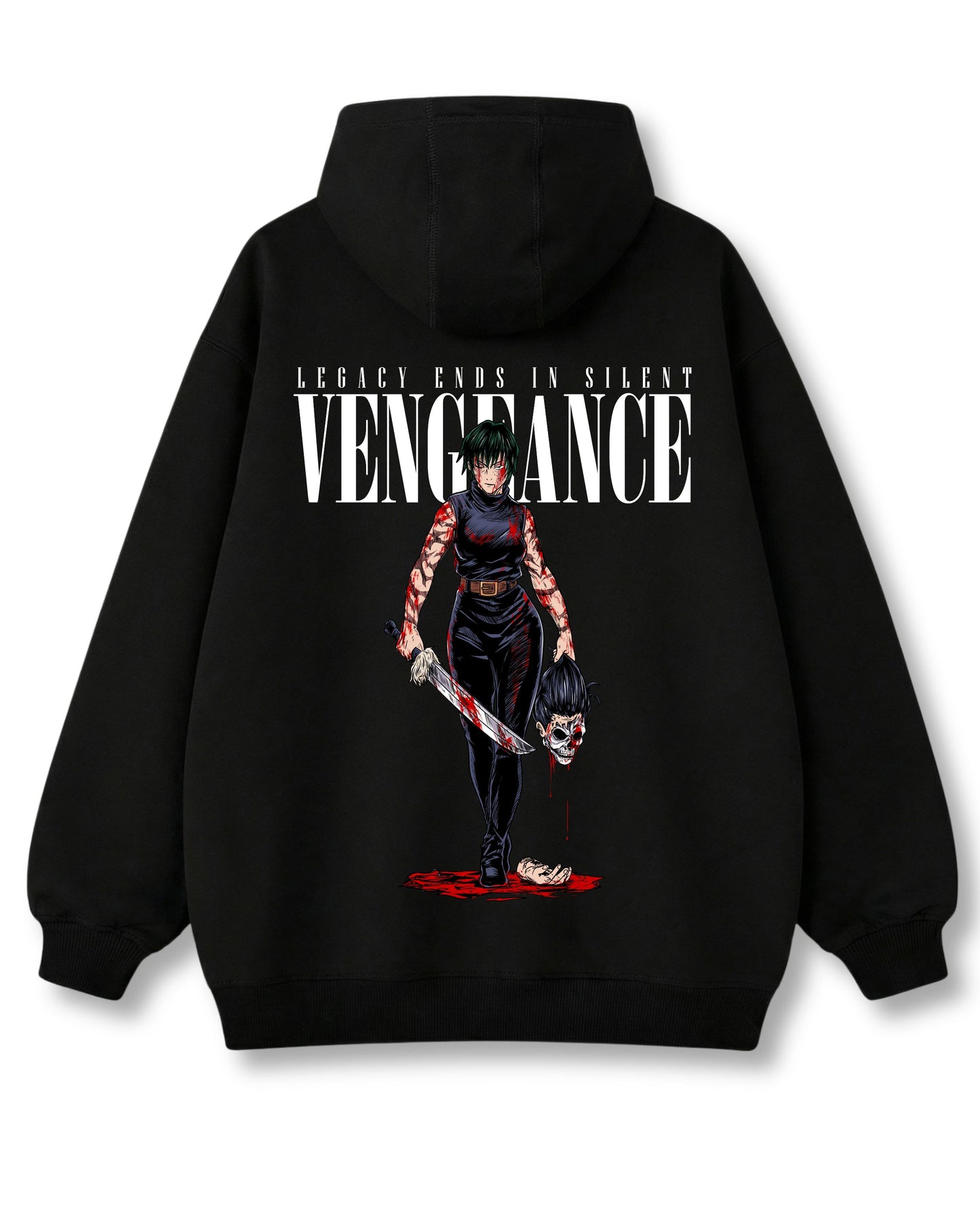 "VENGEANCE" OVERSIZED HOODIE