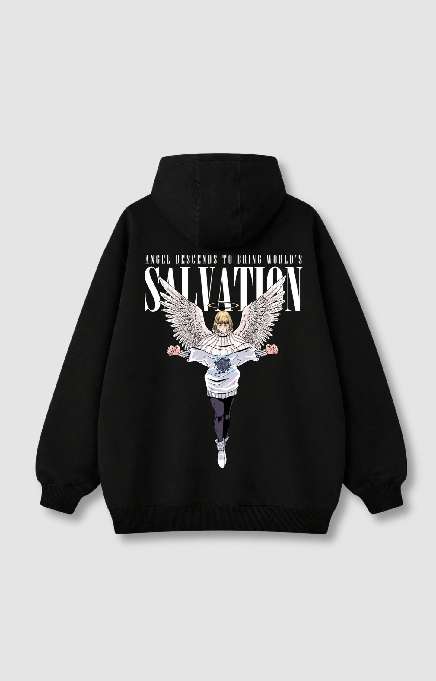 "SALVATION" OVERSIZED HOODIE