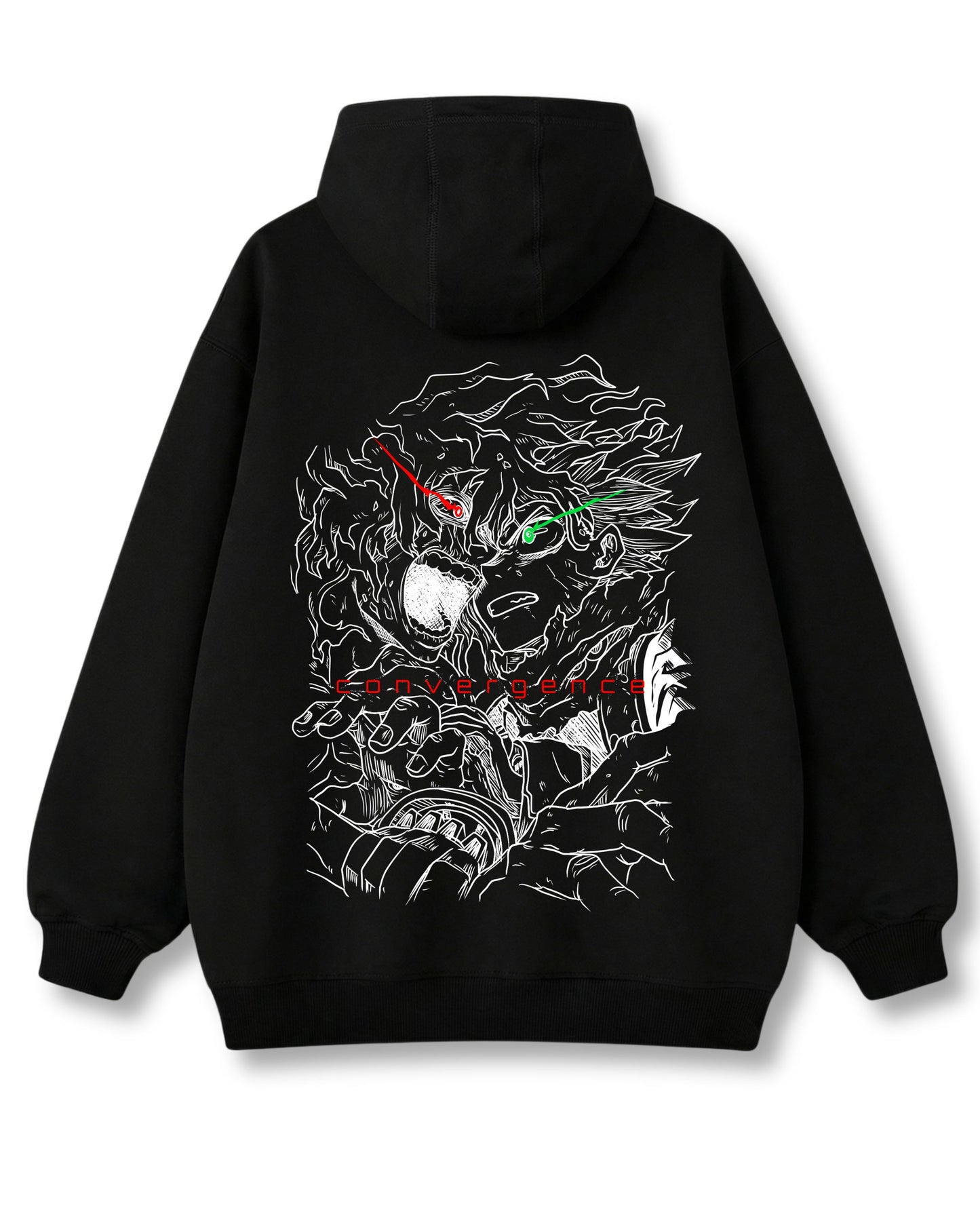"CONVERGENCE" OVERSIZED HOODIE