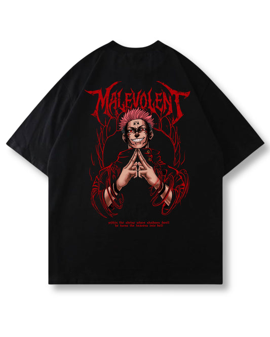 "MALEVOLENT" OVERSIZED SHIRT