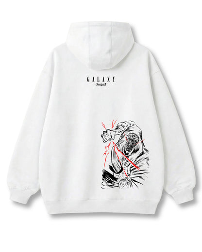 "GALAXY IMPACT" OVERSIZED HOODIE