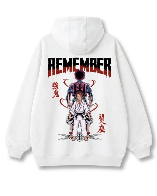 "REMEMBER" OVERSIZED HOODIE