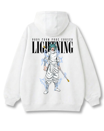 "LIGHTNING" OVERSIZED HOODIE