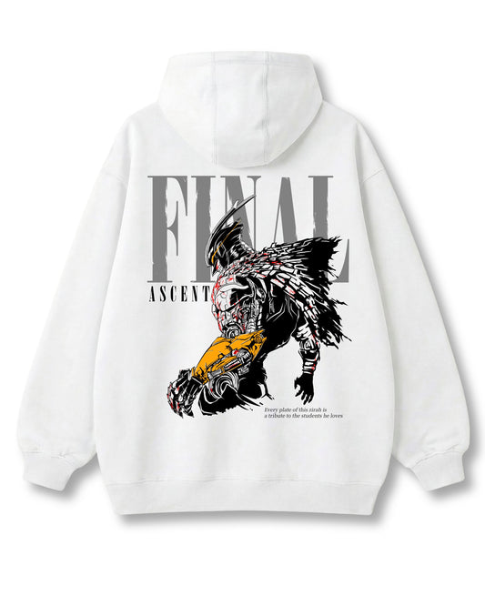 "FINAL ASCENT" OVERSIZED HOODIE