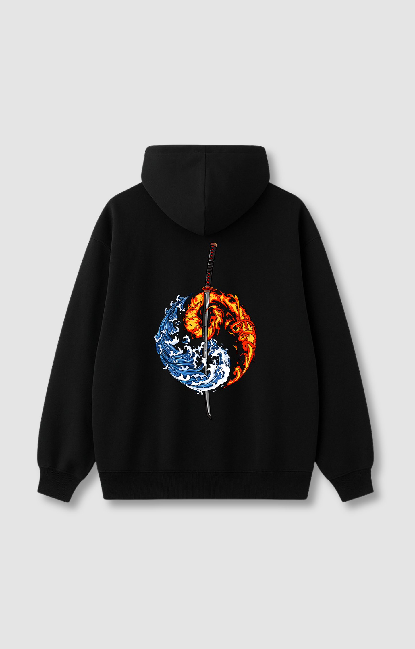"YIN & YANG KATANA" HOODIE