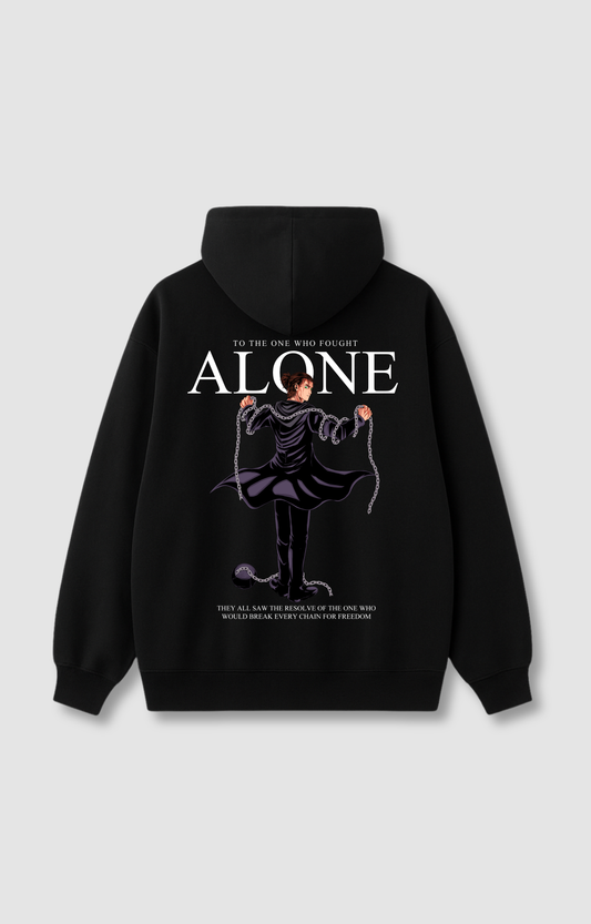 "ALONE" HOODIE