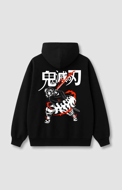 "FLAME BREATHING" HOODIE