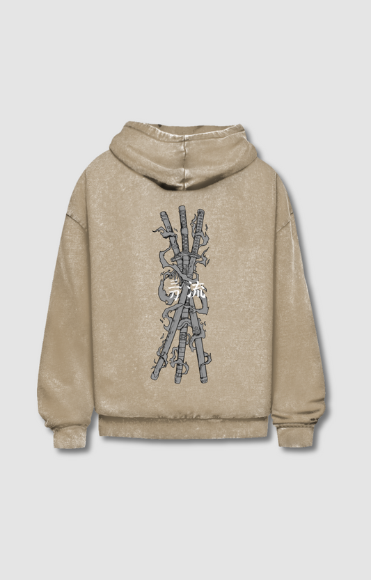 "SANTORYU" VINTAGE HOODIE