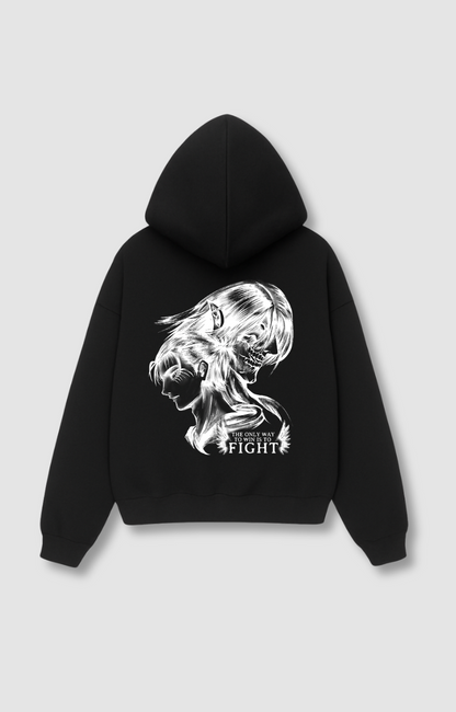 "FIGHT" HOODIE